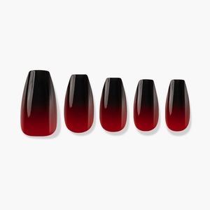 Finger Suit Twilight Coffin Shaped Press-on Nails